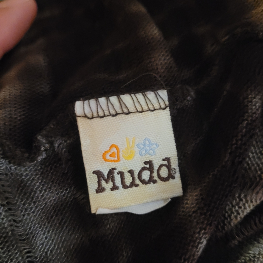 Mudd Brown Textured Garment